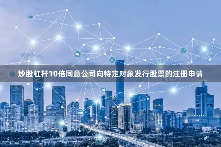 炒股杠杆10倍同意公司向特定对象发行股票的注册申请