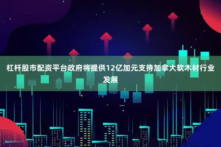 杠杆股市配资平台政府将提供12亿加元支持加拿大软木材行业发展