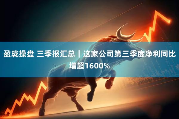 盈珑操盘 三季报汇总｜这家公司第三季度净利同比增超1600%