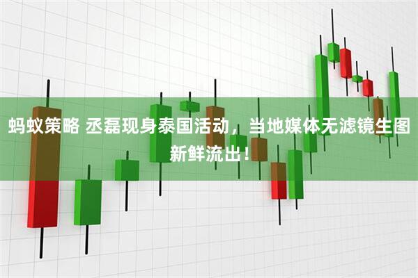 蚂蚁策略 丞磊现身泰国活动，当地媒体无滤镜生图新鲜流出！